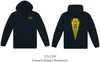 Black Youth Pullover Hood - Barbarich Family Reunion Youth Sizes 2-14
