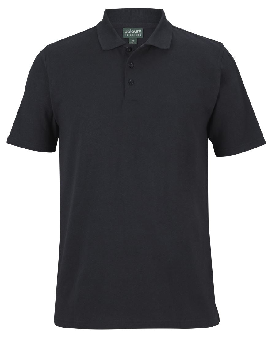 C of C Cotton S/S Stretch Polo