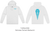 White Adult Pullover Hood - Barbarich Family Reunion Size 4XL-9XL