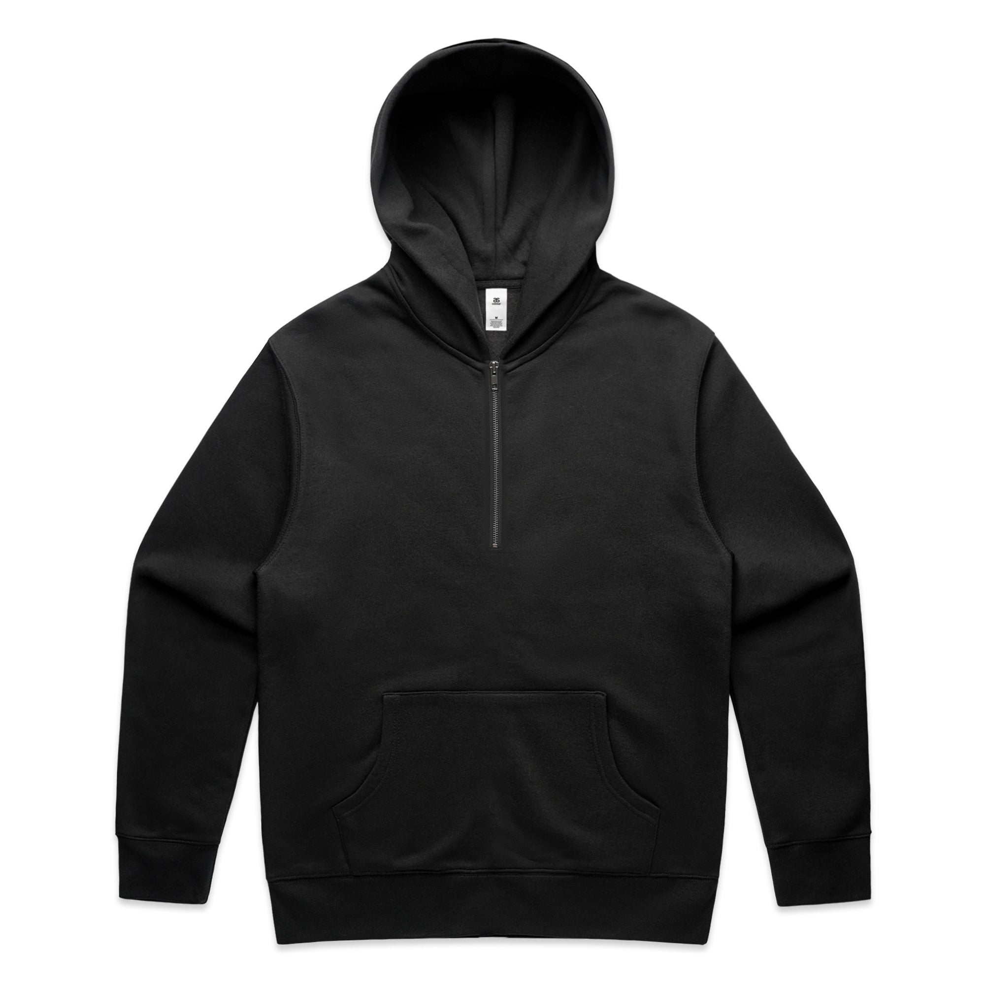 Mens Relax Half Zip Hood