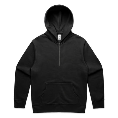 Mens Relax Half Zip Hood