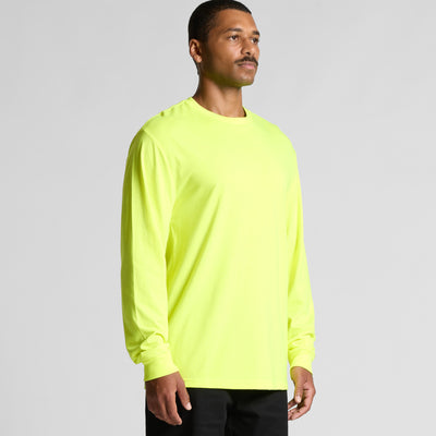 Mens Safety Block LS Tee