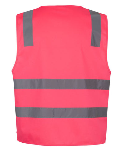 Hi Vis (D+N) Zip Safety Vest