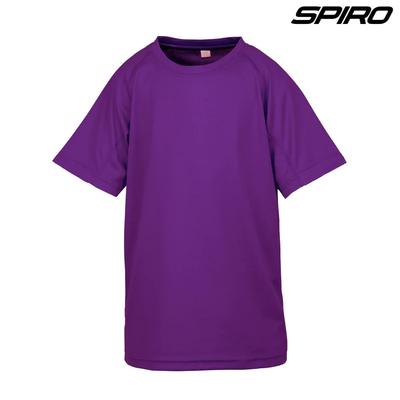 Spiro Impact Aircool Youth Tee