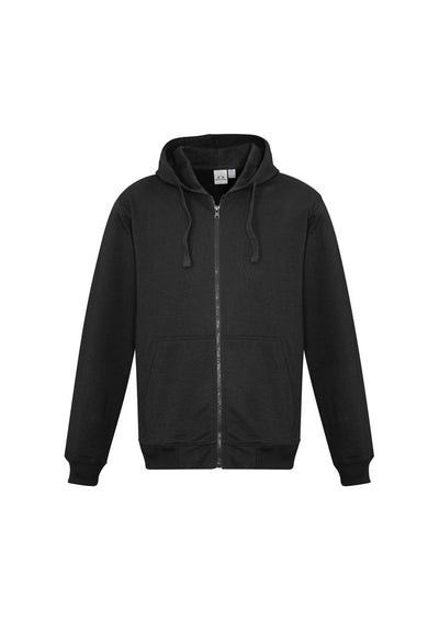 Mens Crew Zip Hood