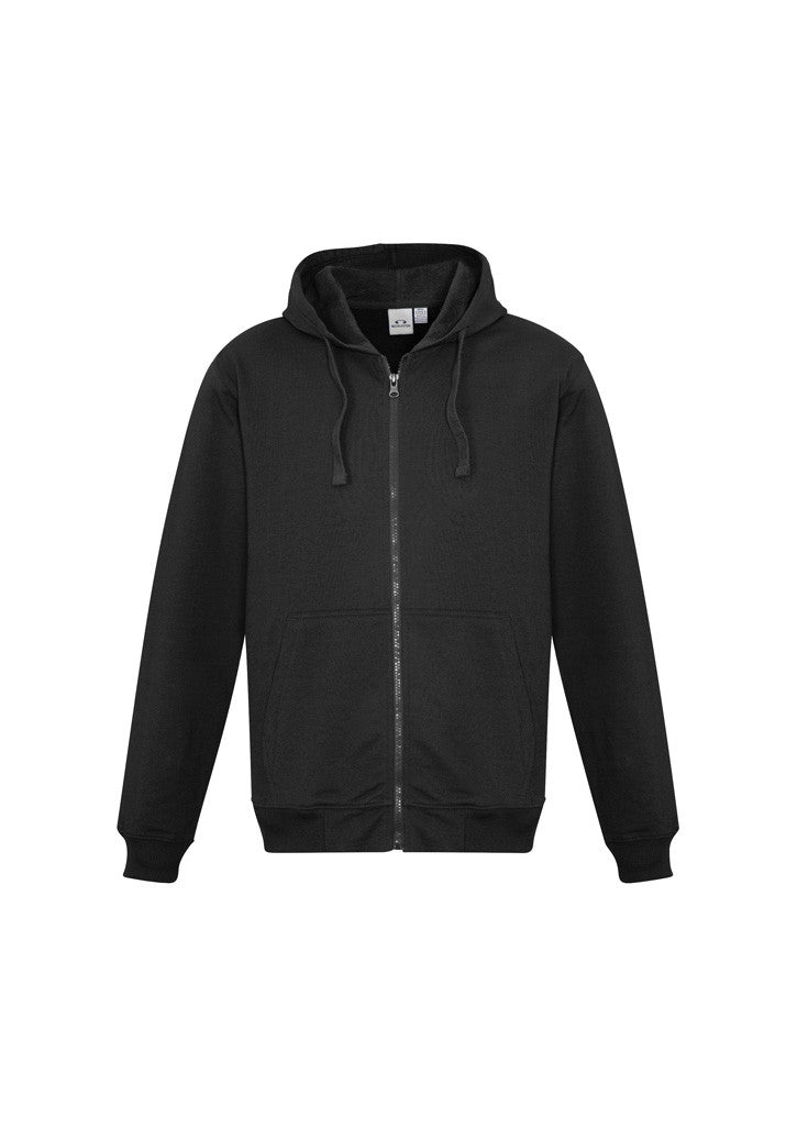 Mens Crew Zip Hood