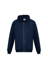 Mens Crew Zip Hood