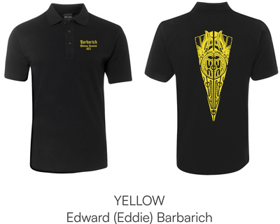 Black Adult Polo - Barbarich Family Reunion Size 2XS-3XL