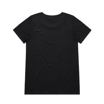 Womens Shallow Scoop Tee