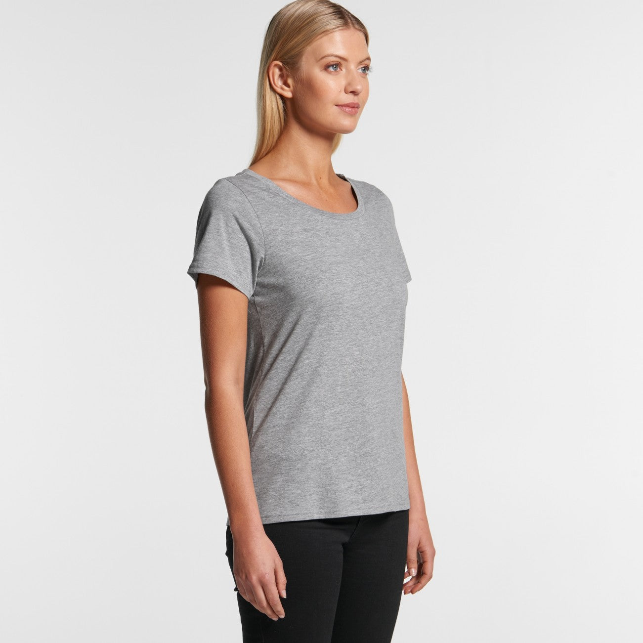 Womens Shallow Scoop Tee