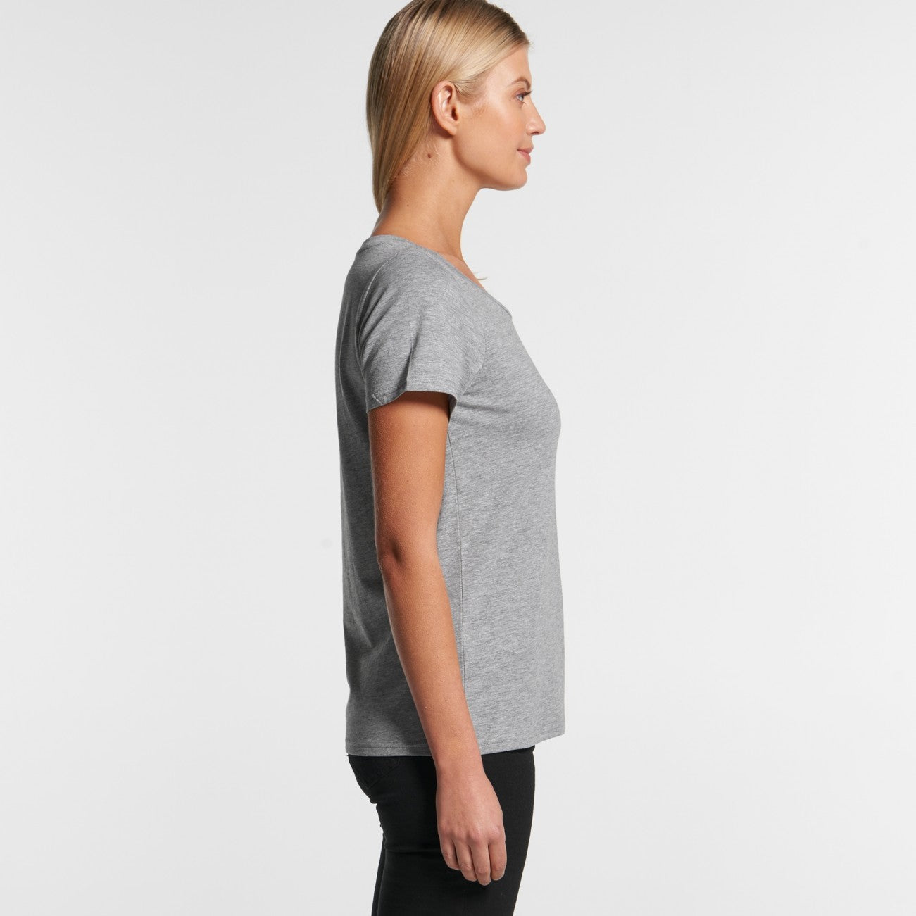 Womens Shallow Scoop Tee