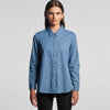 Womens Blue Denim Shirt