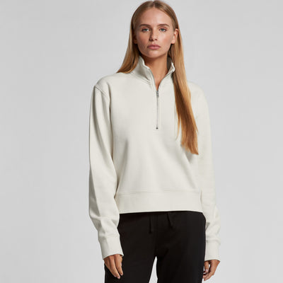 Womens Half Zip Crew