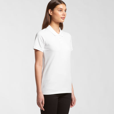 Womens Pique Polo