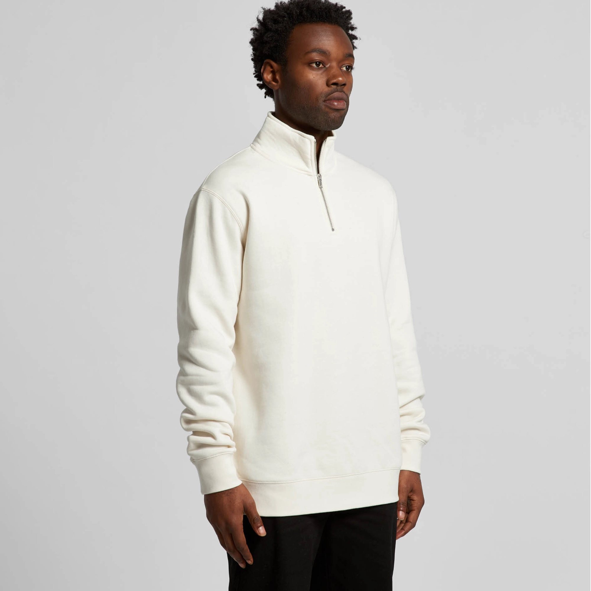 Crew half top zip sweatshirt