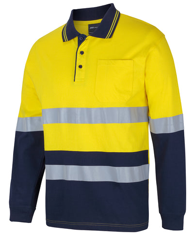 Hi Vis (D+N) L/S Cotton Polo