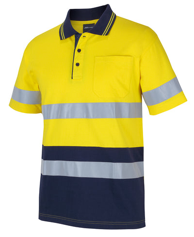 Hi Vis (D+N) S/S Cotton Polo