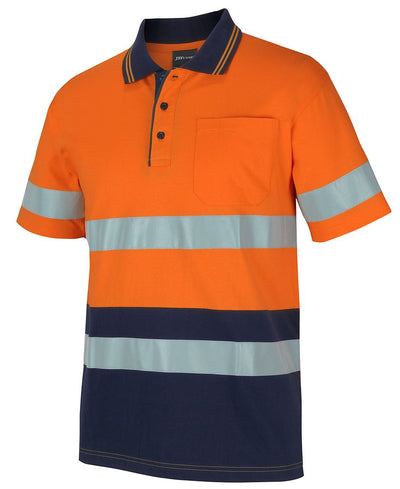 Hi Vis (D+N) S/S Cotton Polo