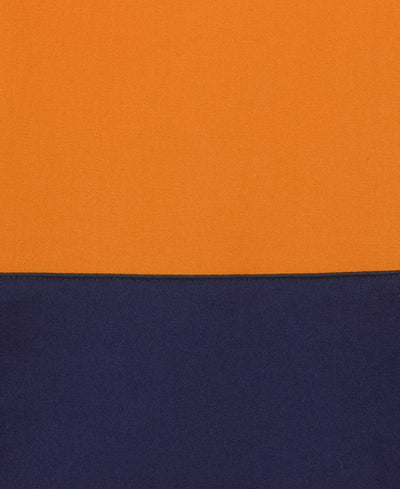 Hi Vis (D+N) L/S Stretch Work Shirt With Tape