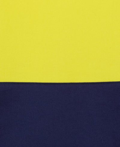 Hi Vis (D+N) L/S Stretch Work Shirt With Tape