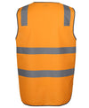 Aust. Rail (D+N) Zip Safety Vest Vest