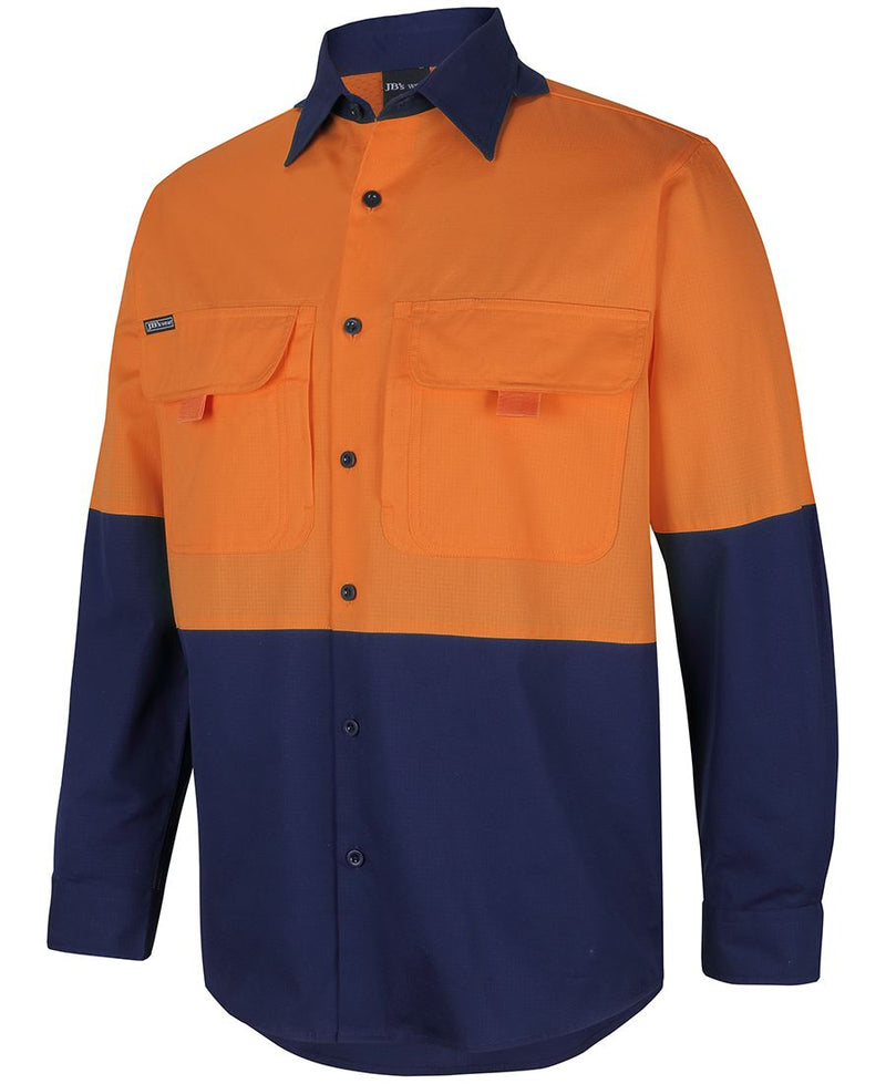 Hi Vis Ripstop L/S Fishing Shirt