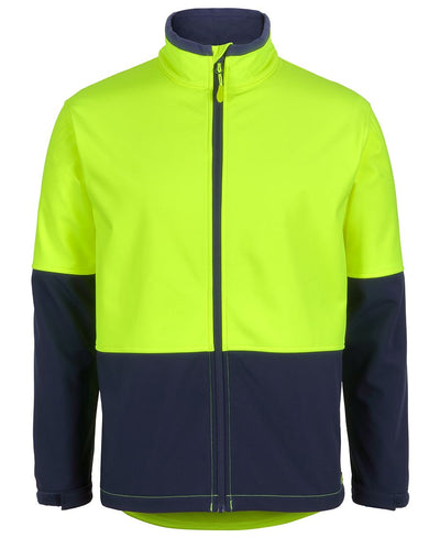 Hi Vis Three Layer Softshell Jacket