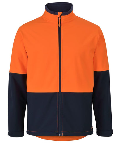 Hi Vis Three Layer Softshell Jacket