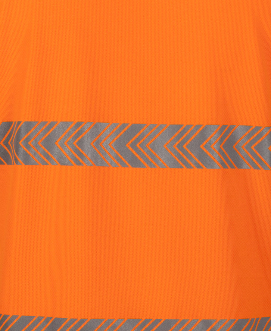 Hi Vis S/S Segmented Tape Polo