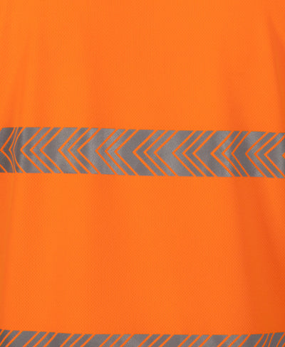 Hi Vis S/S Segmented Tape Polo