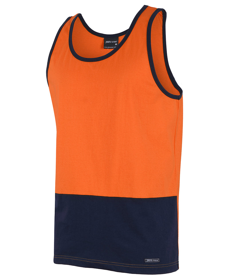 Hi Vis Cotton Singlet