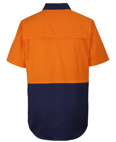 Hi Vis Close Front S/S 150g Work Shirt