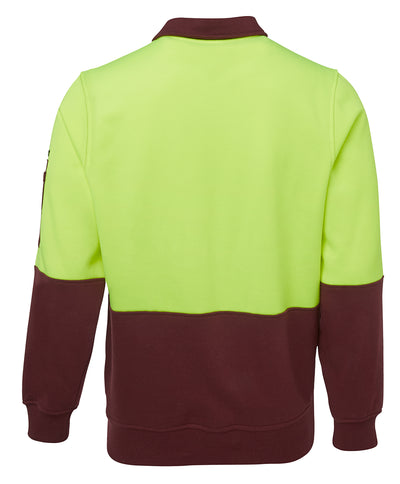 Hi Vis 1/2 Zip Fleecy