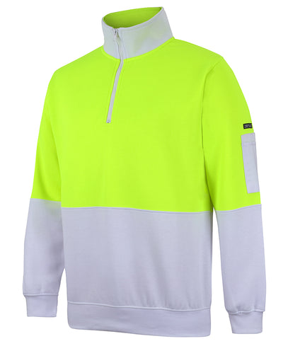 Hi Vis 1/2 Zip Fleecy