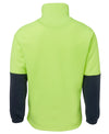 Hi Vis 1/2 Zip Polar Fleece