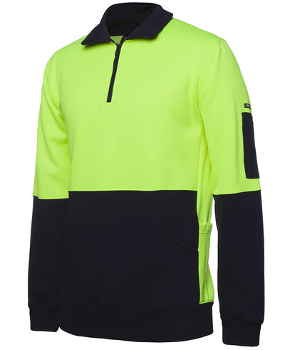 Hi Vis 330G 1/2 Zip Fleece