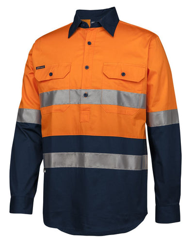 Hi Vis (D+N) Close Front 150g  Work Shirt