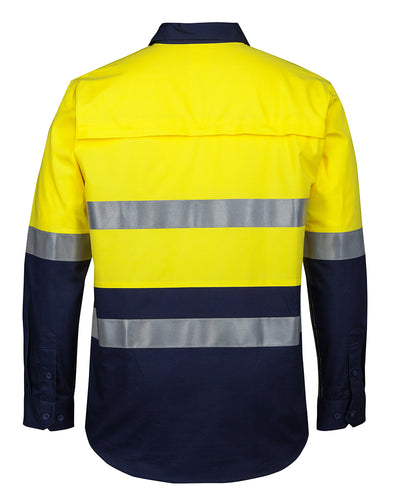 Hi Vis (D+N) Close Front 150g  Work Shirt