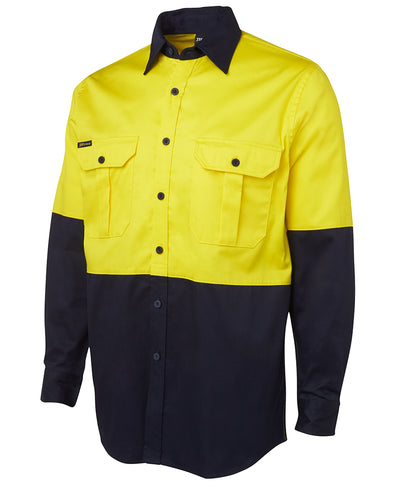 Hi Vis L/S 190g  Shirt