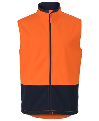 Hi Vis Three Layer Softshell Vest