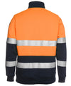 Hi Vis 1/2 Zip (D+N) Fleecy Sweat