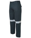 Mercerised Work Trouser with Reflective Tape