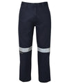 Mercerised Work Trouser with Reflective Tape