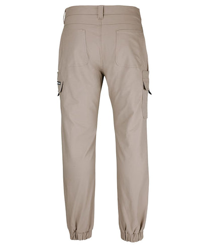 Multi Pocket Stretch Canvas Jogger