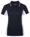 Ladies Contrast Polo