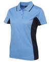 Ladies Contrast Polo