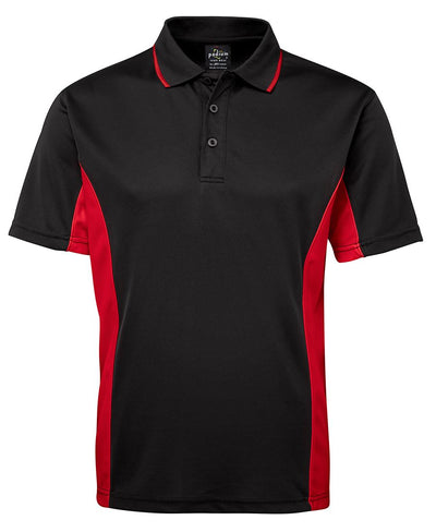 Mens Contrast Polo