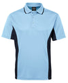 Mens Contrast Polo