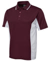 Mens Contrast Polo