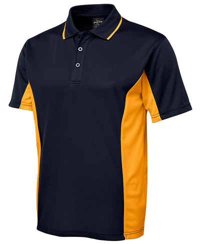 Mens Contrast Polo